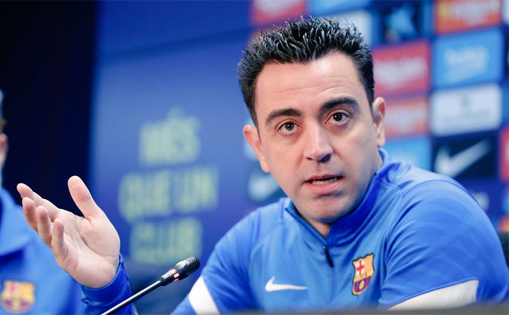 Què diria Xavi en roda de premsa? tweet media