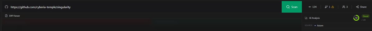 Just saw went through $CYBER's github zauth score, it's impressive- 72 is like rlly rlly good.
