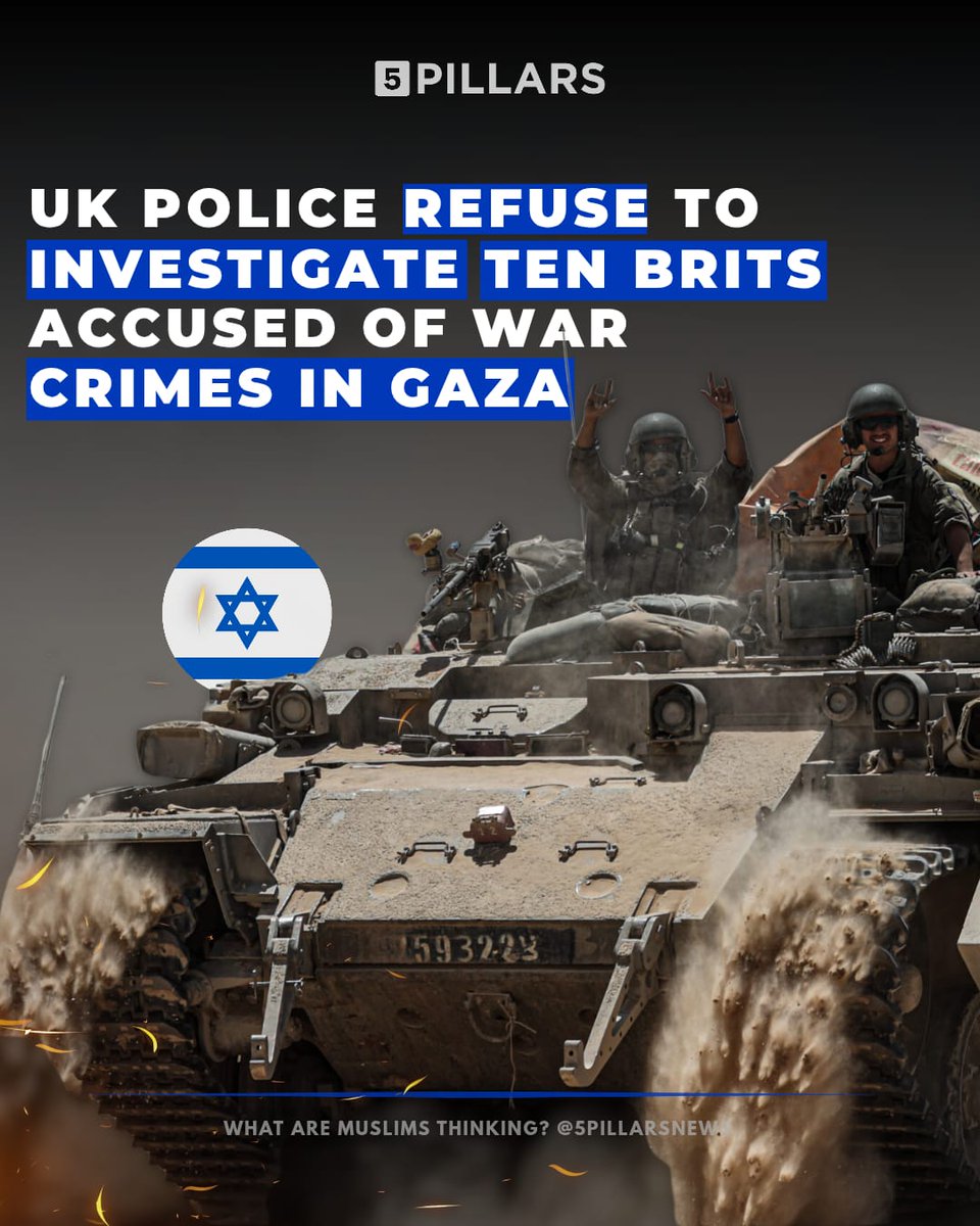 The Metropolitan Police have refused to investigate 10 British nationals accused of war crimes for the IDF in Gaza, despite a 240-page legal dossier submitted by the Public Interest Law Centre and the Palestinian Centre for Human Rights, backed by dozens of experts.