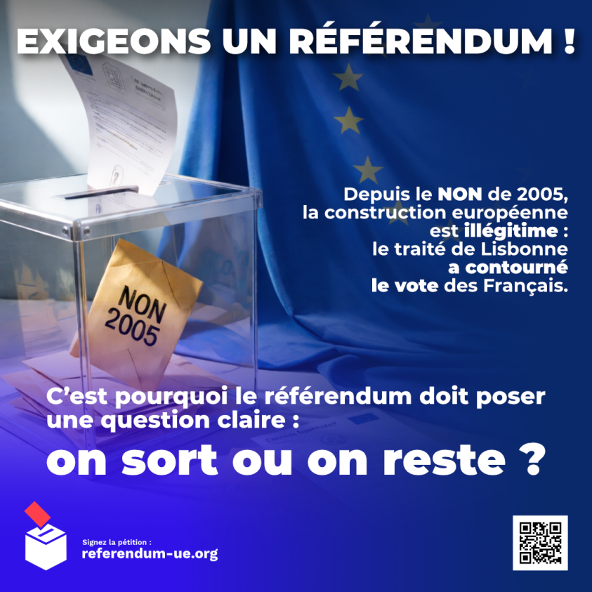 Et en matière de démocratie, le NON français du 29 mai 2005 a exprimé un "non" ou un "oui" ? 

Bientôt 21 ans : il n'y a prescription des faits de viol sur personnes majeures, nous n'avons pas oublié. 

👉 referendum-ue.org/je-signe  

#29mai2005 #RefUE #referendumUE