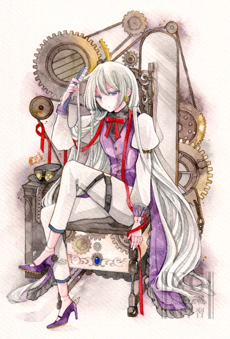 「麗煌」 "美しく在りたいだろう?" #簒奪せし玉座と君臨せし秘宝