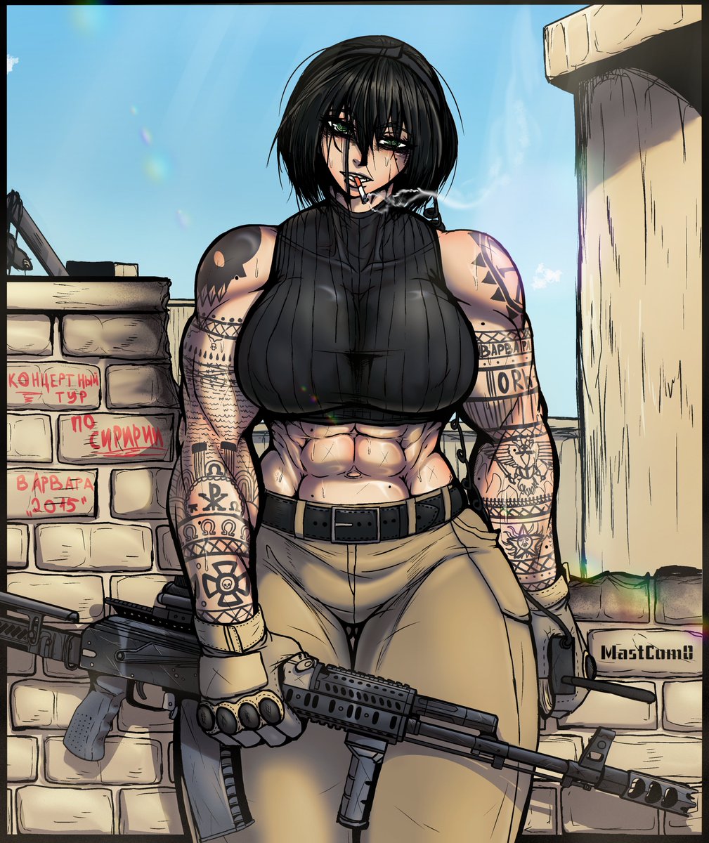 ★Varvara, Syrian concert tours 2015” #weapon #musculargirls #Oc