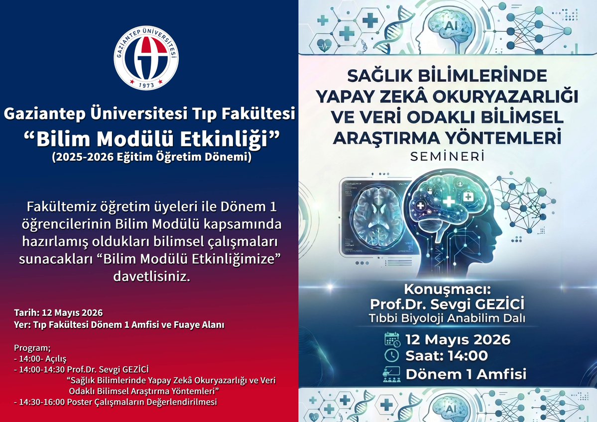 GAÜN Tıp Fakültesi tweet media