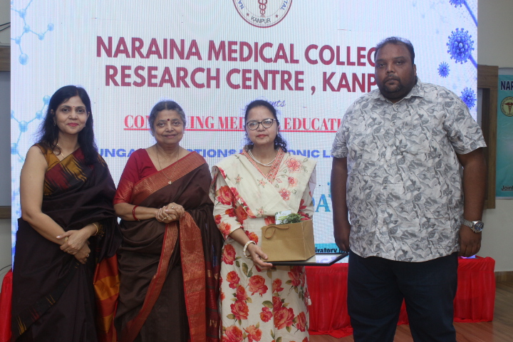 NarainaGroup's tweet photo. Naraina Medical College &amp; Research Centre, Kanpur organized a CME on #WorldAsthmaDay on “Fungal Infections in Chronic Lung Disease.” Informative &amp; engaging session promoting awareness with the message Breathe Easy, Live Free. 
#AsthmaAwareness #CME #Healthcare https://t.co/tiuufwiOJS