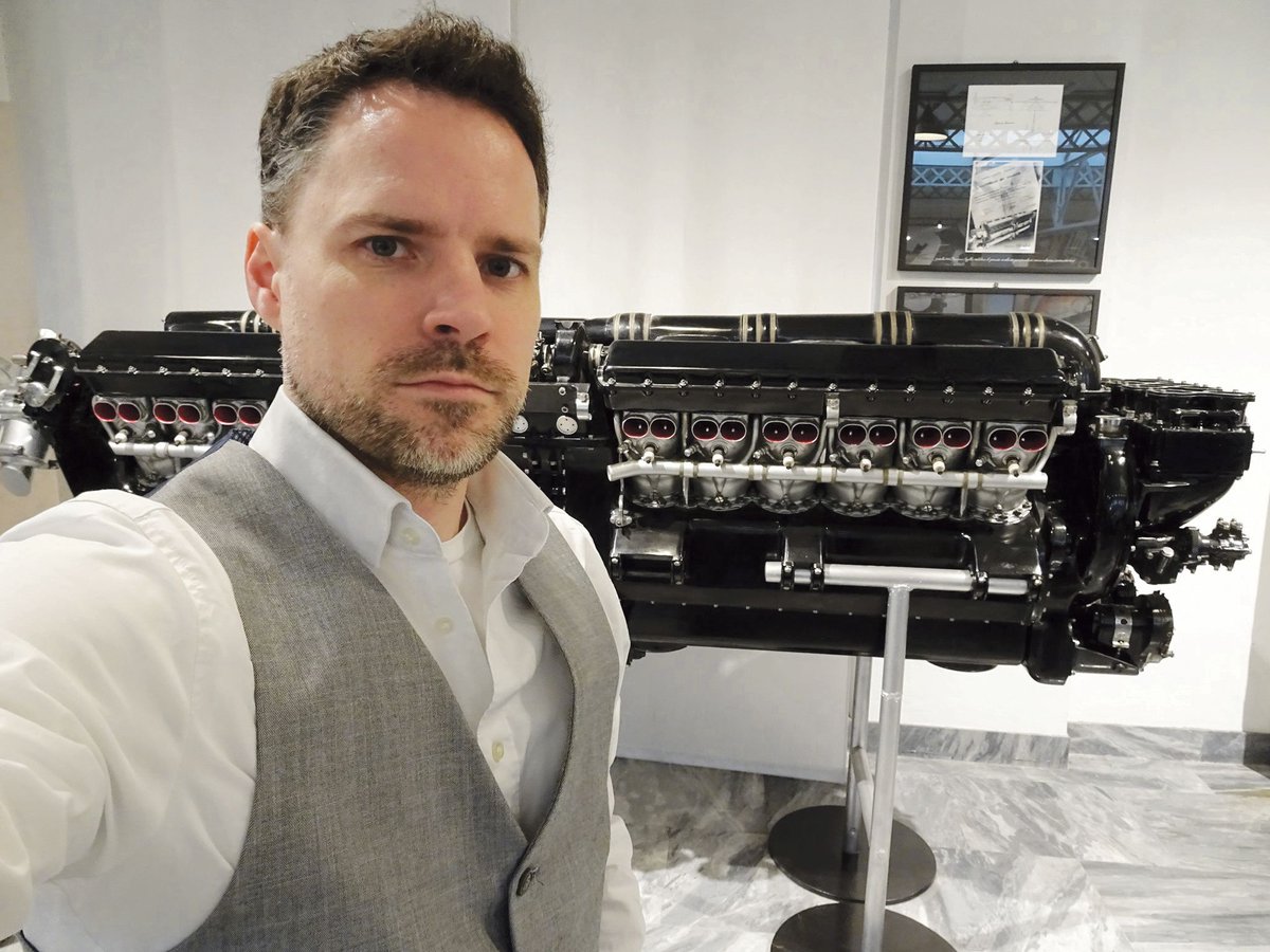 RAeSTimR's tweet image. This month's New Member Spotlight - Q&amp;amp;A with new RAeS Fellow, engineer and author of 'The Secret Horsepower Race' @calumdouglas1 #avgeek aerosociety.com/news/new-membe…