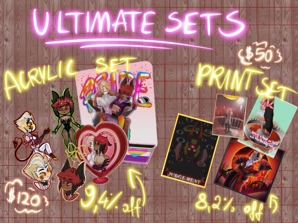Miyootnoot's tweet image. SHOP IS OPEN‼️‼️‼️‼️ check it out here👀👇🏻✨
🔗 acggoods.com/store/miyootno…

#appleradio #hazbinmerch #luciferxalastor