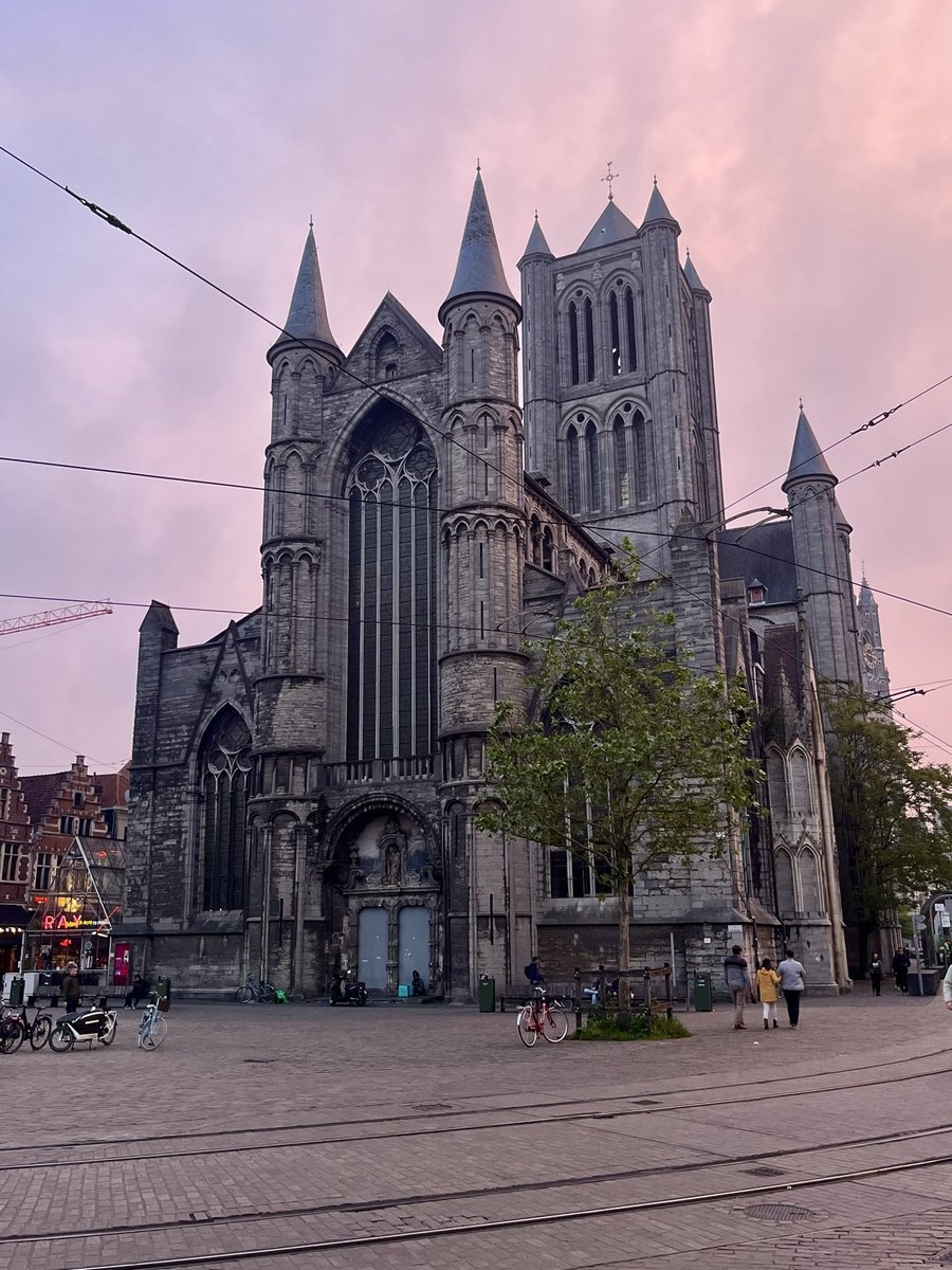 metzgaaaa's tweet photo. @Buccigross we got the Saint Nichols’ church here in Ghent, Belgium. Dating back to the 13th century. #gosabres https://t.co/gDpox9iKht