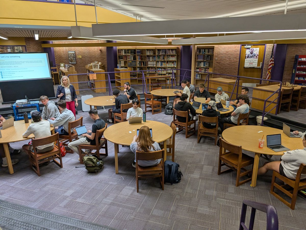 mpbaiocco's tweet image. Excited to see our @ccsdschools CHSN seniors leveling up with AI tips today! 

​These #FutureReady skills will be a game-changer as they head out to their Senior Externships starting tomorrow. Good luck!  @careim2 @MrsMazza122 #ClarkstownCommitment #ClassOf2026