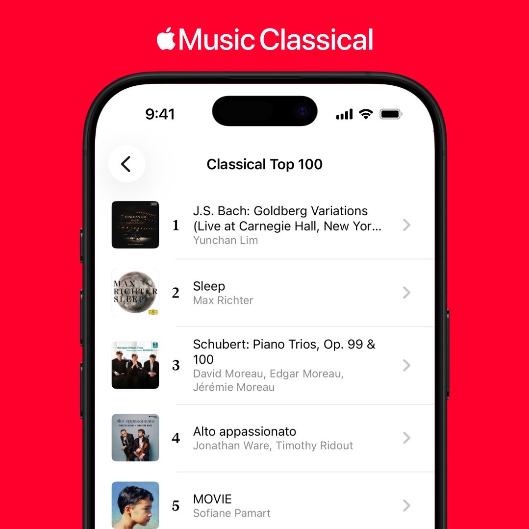 Apple Music Classical tweet media