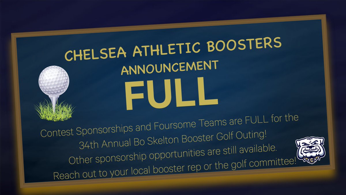 Chelsea Athletic Boosters tweet media