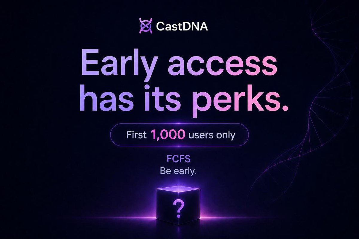 CastDNA tweet media