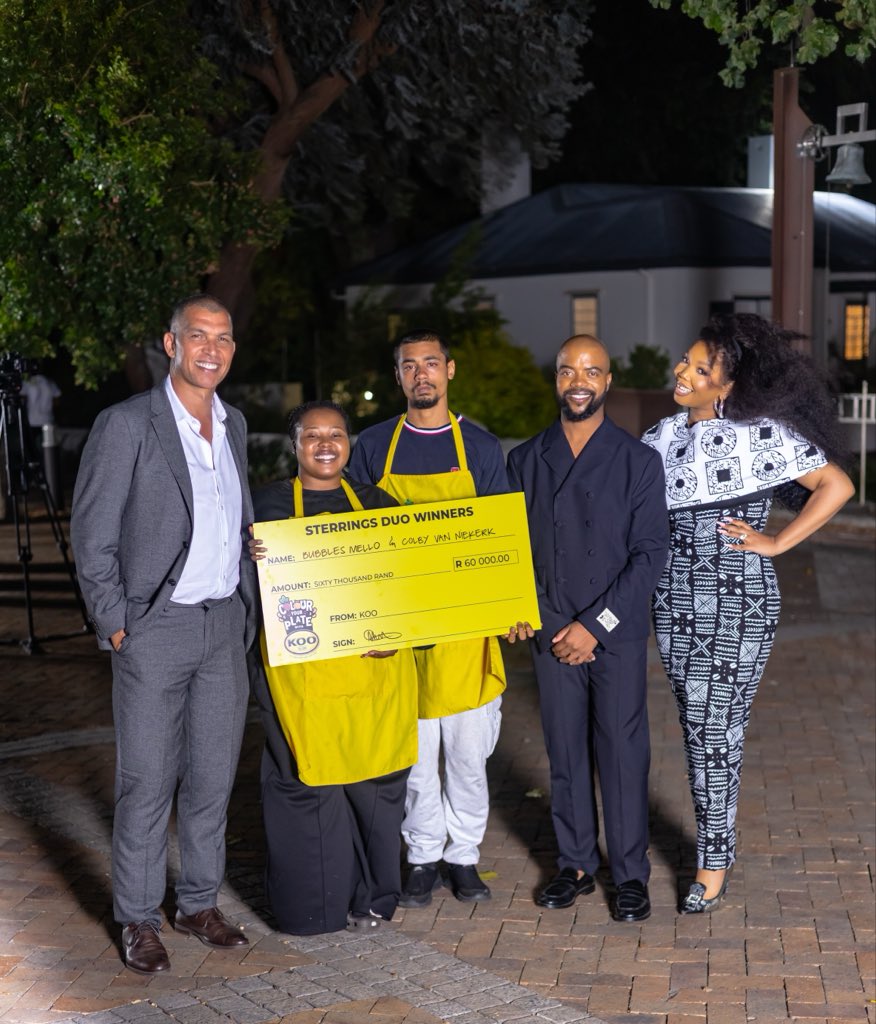 tembisanxumalo's tweet photo. Out of the studio and into the frying pan 🍳. Sunday’s episode was so intense. That time…it’s a cooking show @KOO_Food 🥺🫂🥹. #KOOColourYourPlate https://t.co/HCASr72kAe