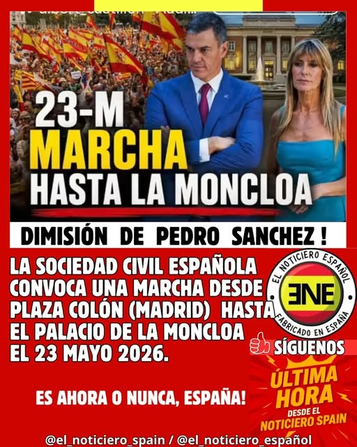 Rober_Alcaz's tweet photo. 23 de Mayo: ¡Todos a la manifestación en Madrid contra la inutilidad, corrupción, malversación, puterío y drogas de un monclovita corrupto hasta las trancas...Hay que echarlo, SÍ o SÍ!
Es o él y sus trinques, o nosotros y nuestra pVta ruina. https://t.co/ckbUMRrjsU