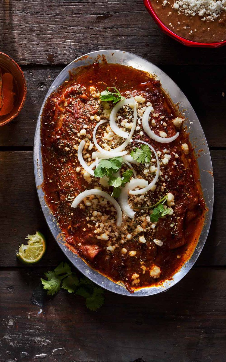 TheNibble's tweet image. By pure coincidence (NOT!), Cinco de Mayo is also National Enchilada Day. #Enchiladas date back to the ancient Mayans and Aztecs. Here's the scoop and #recipes: t.ly/jzBNf.