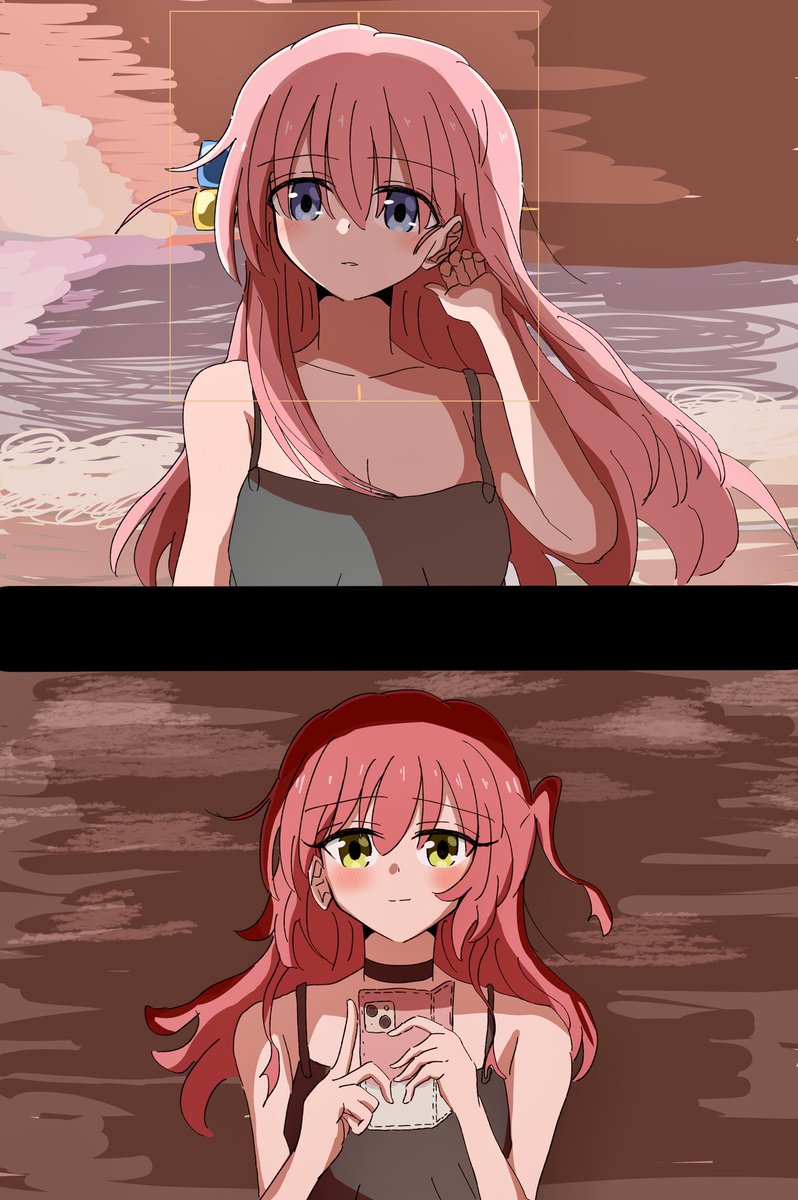 海に映る君