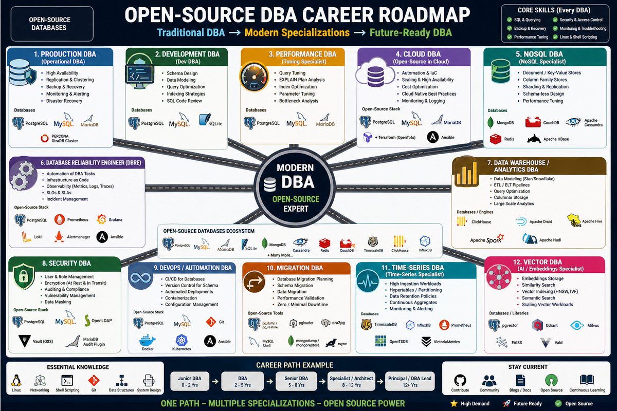 Open Source DBA Technologies tweet media
