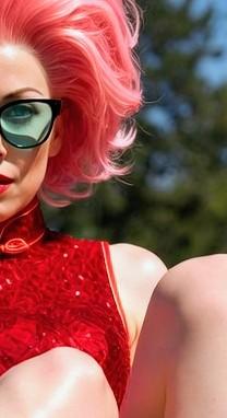 TheKneeQueen's tweet image. Oh darlings... my Victoria was the original author of the liquid pink soap motif! Enjoy the compilation from between 2021-2026! This is what it means to rule in the 40's! 

🚬💨🫦🍸🥂💯💋🧼🫧✨🦵🏽💎♀️👑❤️‍🔥🔥🕯️🪔

#Victoria #nospringchicken #pinkwig #fiveninematurebeauty #retro
