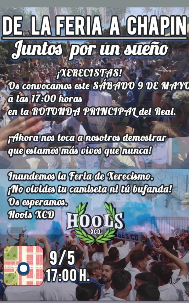 SIEMPREXEREZCD's tweet photo. Rt para que llegue a todo el Xerecismo, NOS VEMOS EN LA FERIA💙🤍 @hoolsxcd https://t.co/RCw2uJbykj