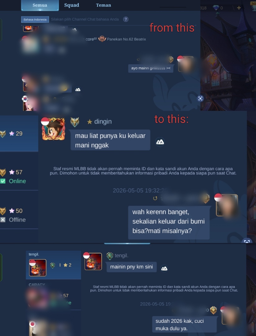 Mobile Legends Menfess tweet media