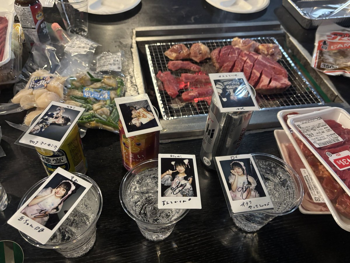 rip_rip_s's tweet photo. 八木推し数人でBBQ🍖
#八木ひなた推し隊 https://t.co/ukRYnGxhsJ