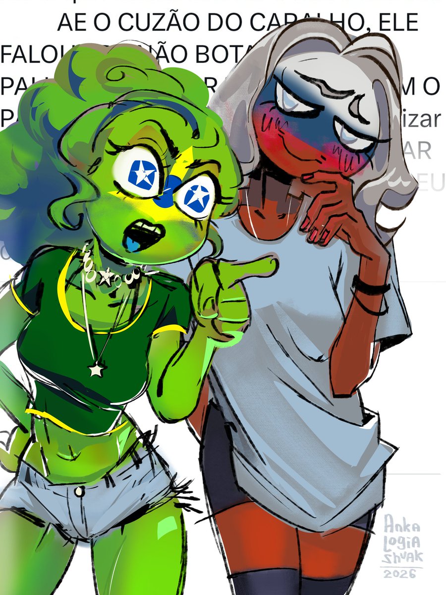 Очаровательно😮‍💨❤️‍🔥
#countryhumans #brarus #rusbra #brussil