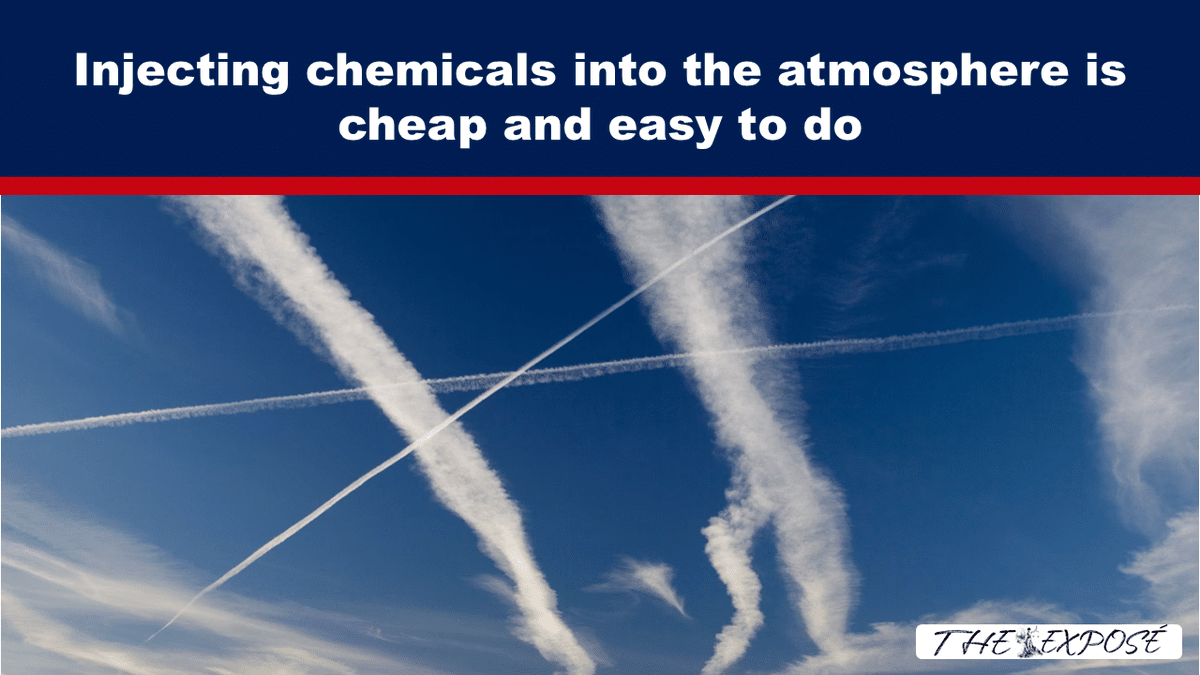 ExposeNewsGB's tweet image. In 2010, David Keith gave a lecture at an event for scientists discussing the injections of chemicals into the atmosphere to mitigate “climate change.” #ClimateChange #Atmosphere
expose-news.com/2026/05/04/inj…