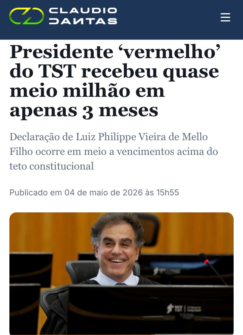 Dama de Ferro tweet media