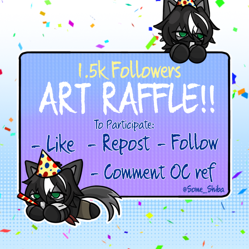 SomeShiba 🐕🎨ART RAFFLE OPEN tweet media