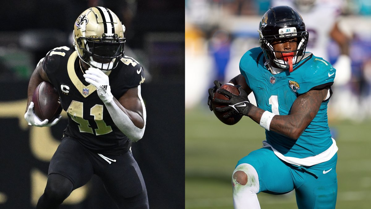 AroundTheNFL's tweet image. Saints' Alvin Kamara: Travis Etienne addition "ain’t nothing but some help in the backfield"

nfl.com/news/alvin-kam…