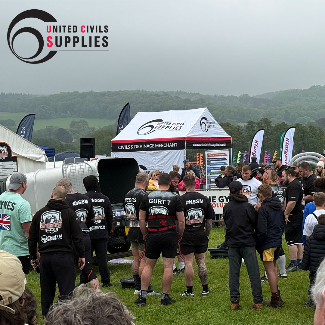 UnitedCivils's tweet photo. Thanks to everyone who visited us at the North Somerset Agricultural Show 👏

Big thanks to Joe Hunter from Klargester for helping showcase the BioDisc treatment plant 🤝

The Strongest Man competition next door definitely had us puffing our chests out 💪😂

#NorthSomersetShow https://t.co/nUromYjEGn