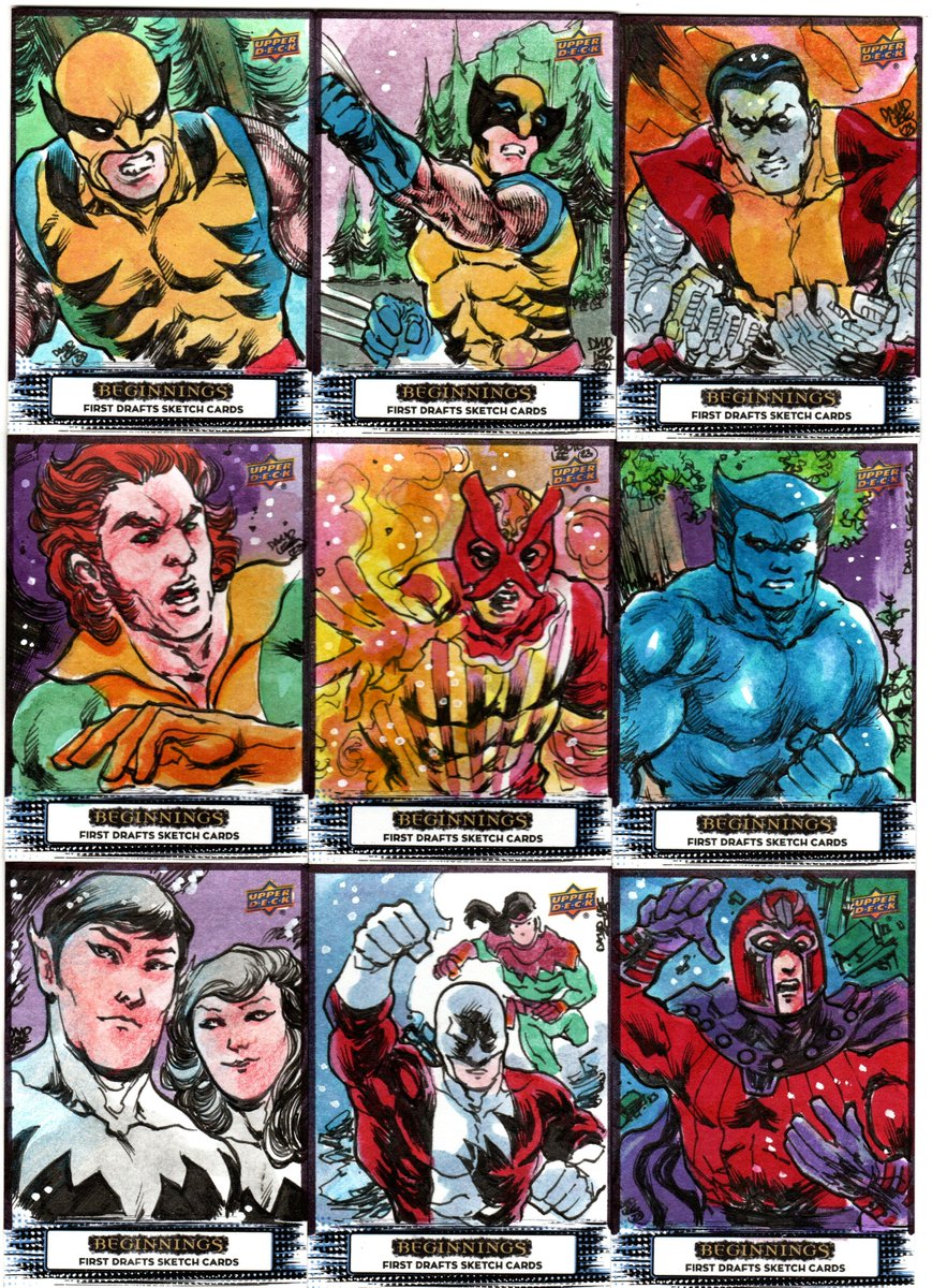 leejdavid's tweet photo. Marvel Beginnings, Upperdeck, set 44th #marvelbeginnings #marvelcomics #sketchcards #illustration https://t.co/ZchHDB9uP4