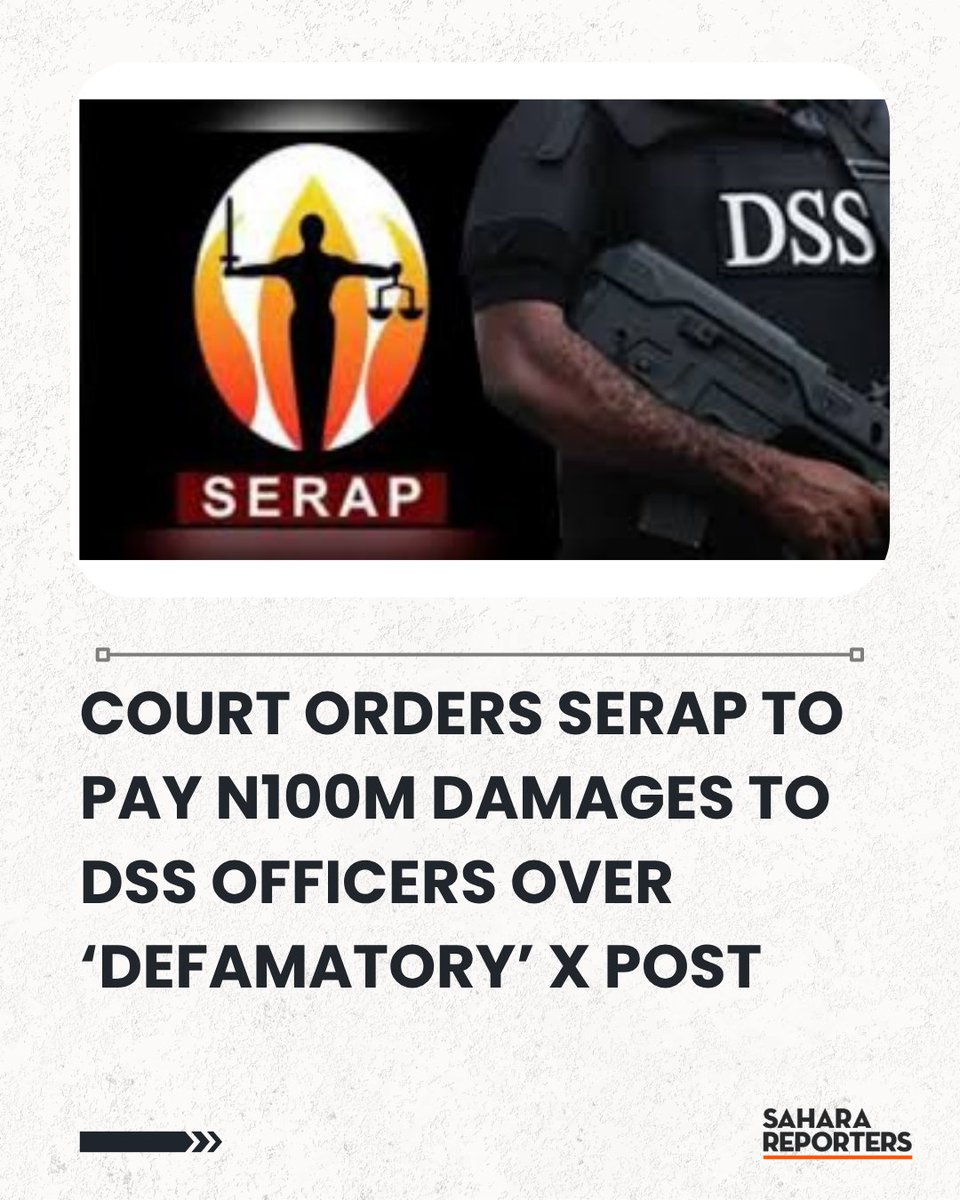 Sahara Reporters tweet media