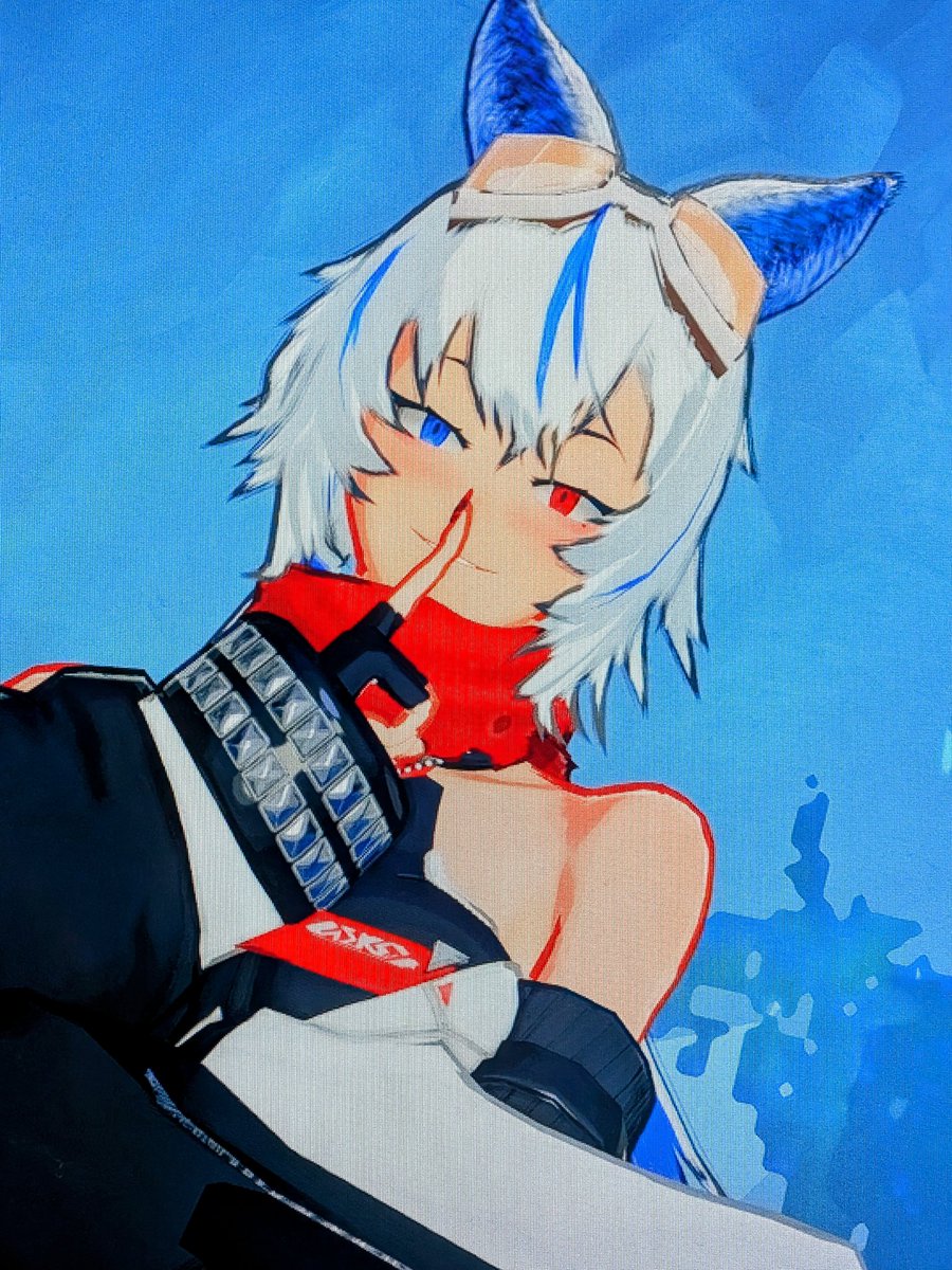 PSO2(NGS)@雫　ある程度アクセと服装で再現キャラ出来る tweet media