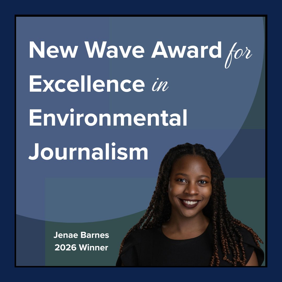 ijnr_official's tweet photo. IJNR is excited to announce that Jenae Barnes will receive the inaugural New Wave Award for Excellence in Environmental Journalism, part of our Community Reporting Project. Read more about this collaboration between IJNR and The LIFT Project at MSU! https://t.co/kizkPAnLGV https://t.co/ujEjBQqc7z