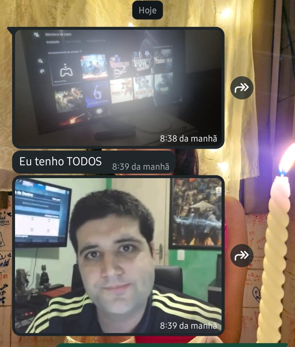 meu irmao completou a coleção de RE😭