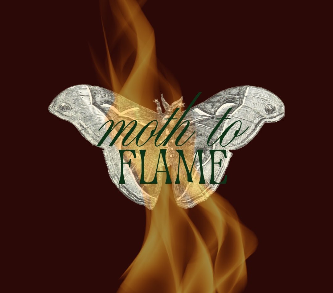 kalsiswriting's tweet photo. Moth to flame
——
An alternative universe 
written by Kal. https://t.co/xZ9skyCK5O