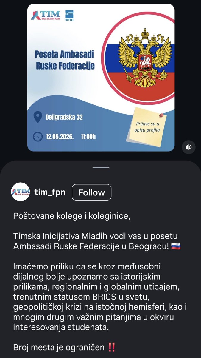 Sloboda ili ništa tweet media
