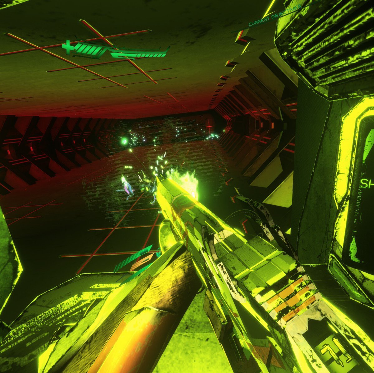 AndrewEhrenrei1's tweet photo. Y’all… @ExoshockVR is fun as hell.
I’ve been having issues getting clips to save on steam, so all I have are screen shots. Hopefully I can fix it an upload some actual footage, but damn, this is awesome 🤘
Bet this’ll go hard on #PSVR2 with added haptics and adaptive triggers. https://t.co/KiuZ4FyBOI