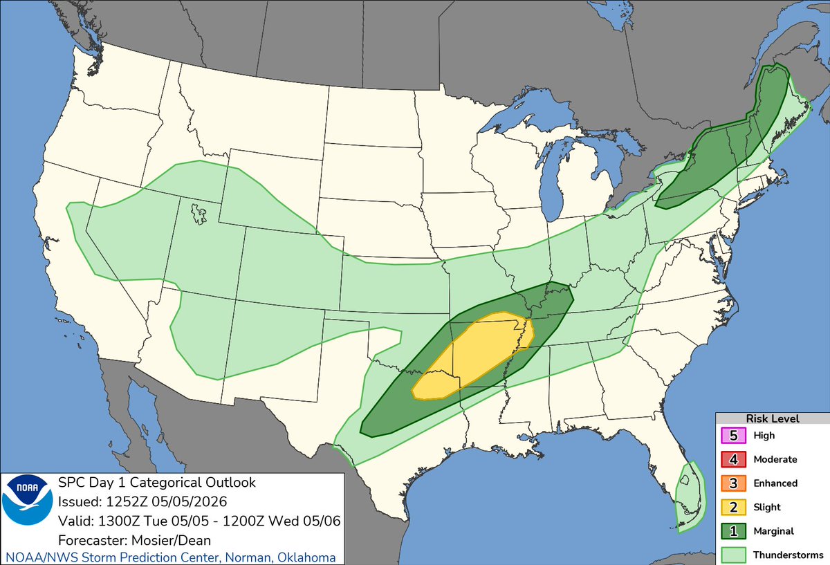 NWS Storm Prediction Center tweet media