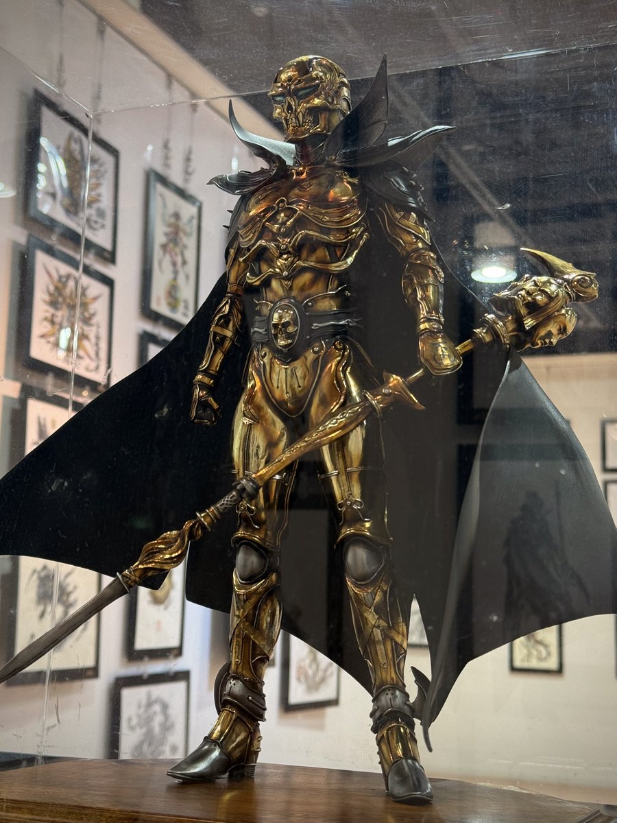 044both's tweet photo. 今日は牙狼画展でスカルZをみてきた。 https://t.co/bGujLDpcES