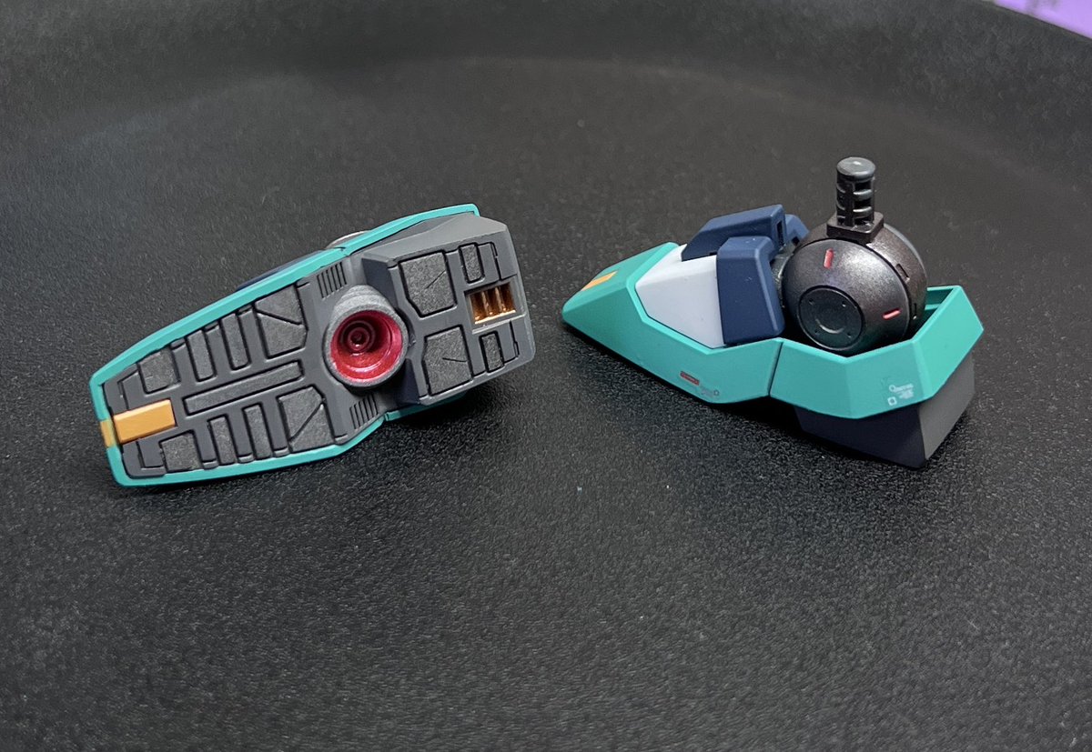 Enchan_Workshop's tweet photo. 量産型νガンダムの足完成です https://t.co/zr5Y2rfjUY