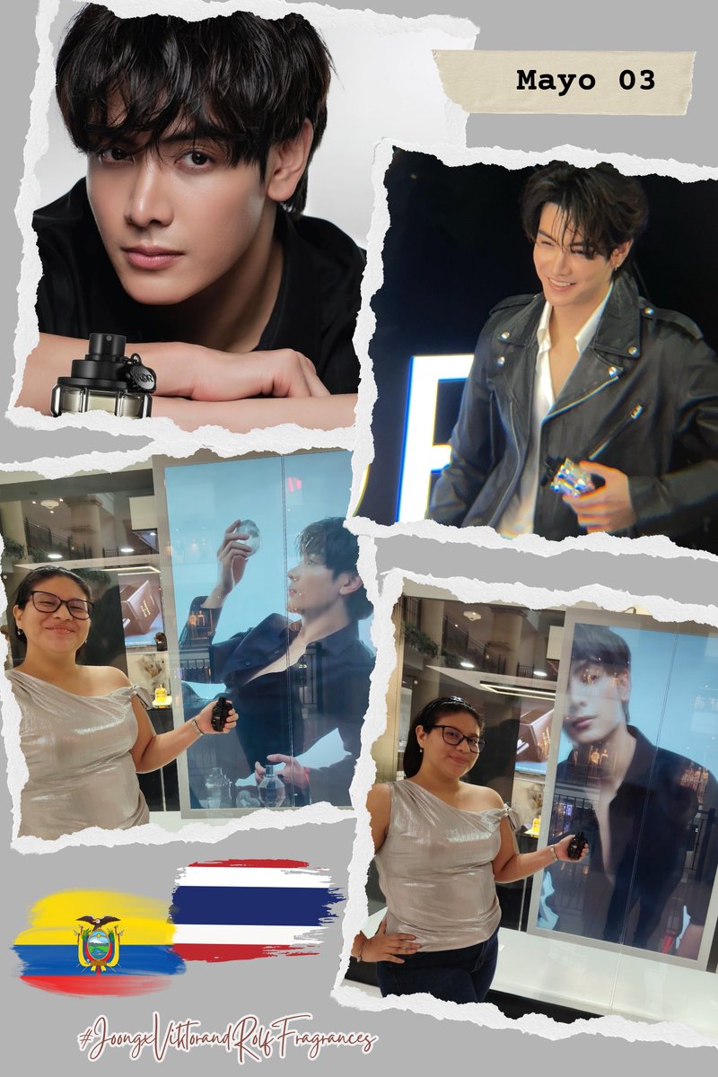 joongdunk_en's tweet image. Supporting @ChenRcj in his projects, now it's an advertisement, can be a concert. 
I hope soon it 🇪🇨🇹🇭 .
#JoongxViktorandRolfFragrances
#ViktorandRolfFragrances
#perfume #joongarchen
#gmmtv
#support
#ecuador
#lasfragancias