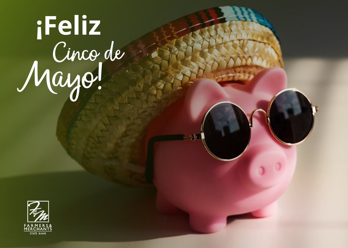 FarmMerchants's tweet photo. Cinco de Mayo is famous for its celebrations, but at its core, it’s about resilience, community, and facing challenges together. We see these values every day in the families, small businesses, and farmers we’re proud to serve in central Minnesota. ¡Feliz Cinco de Mayo! https://t.co/D9E2G1Vntr