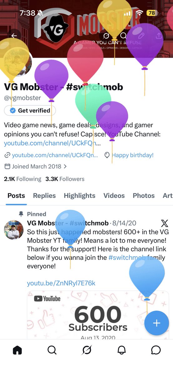 VG Mobster - #switchmob tweet media