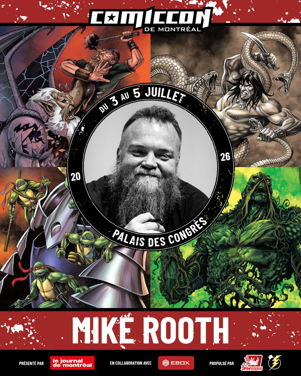 Comiccon de Montréal tweet media