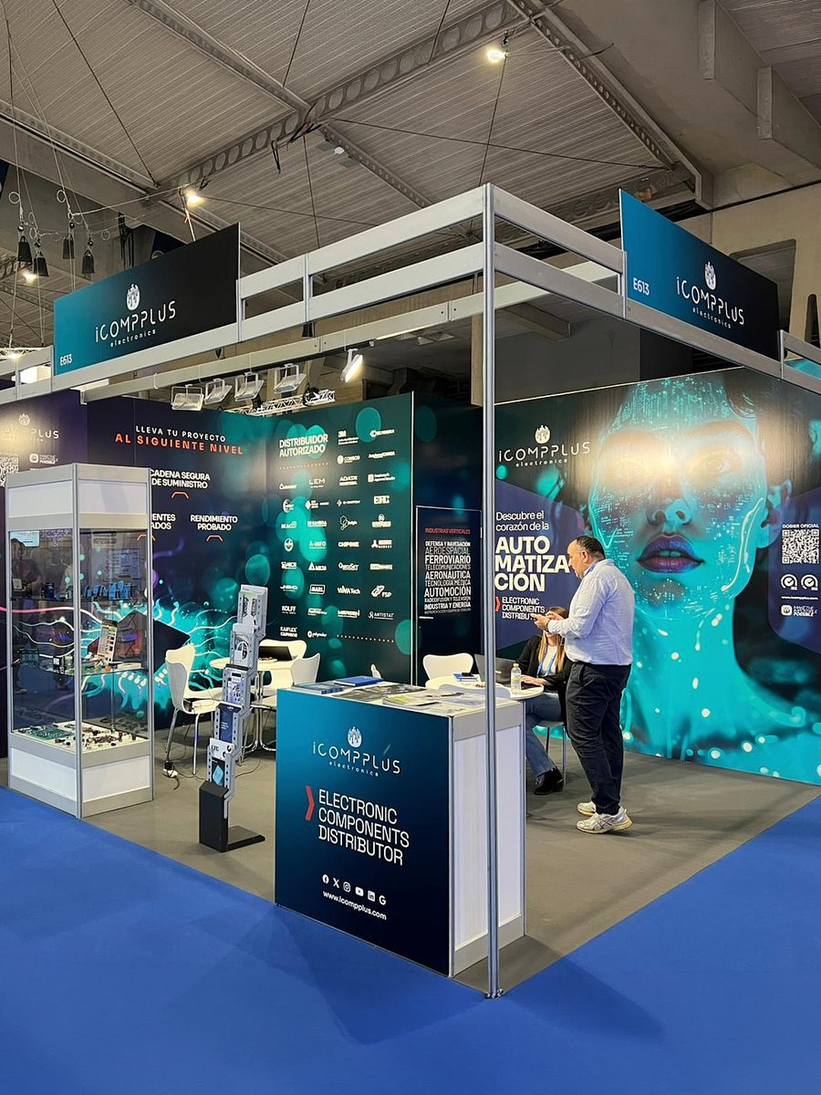 Icomppluselec's tweet photo. ¡Arranca @AdvanFactories!
Automatización, robótica y electrónica impulsando procesos más inteligentes.
Te esperamos.

📍 Stand E613 · Pab. 2
📅 5–7 mayo
📌 Fira Barcelona

#AF2026 #Industria40 https://t.co/SOEZtyUsqh