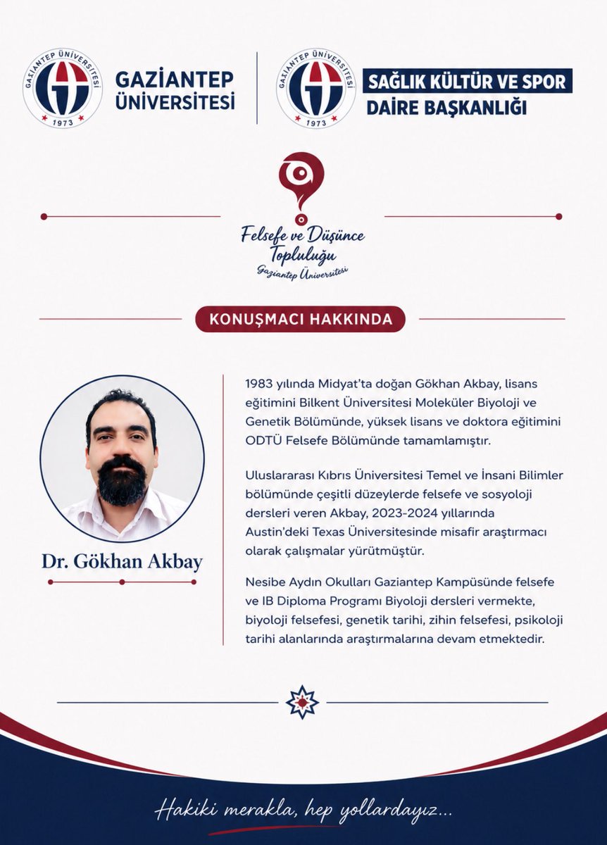 GAÜN FELSEFE TOPLULUĞU tweet media