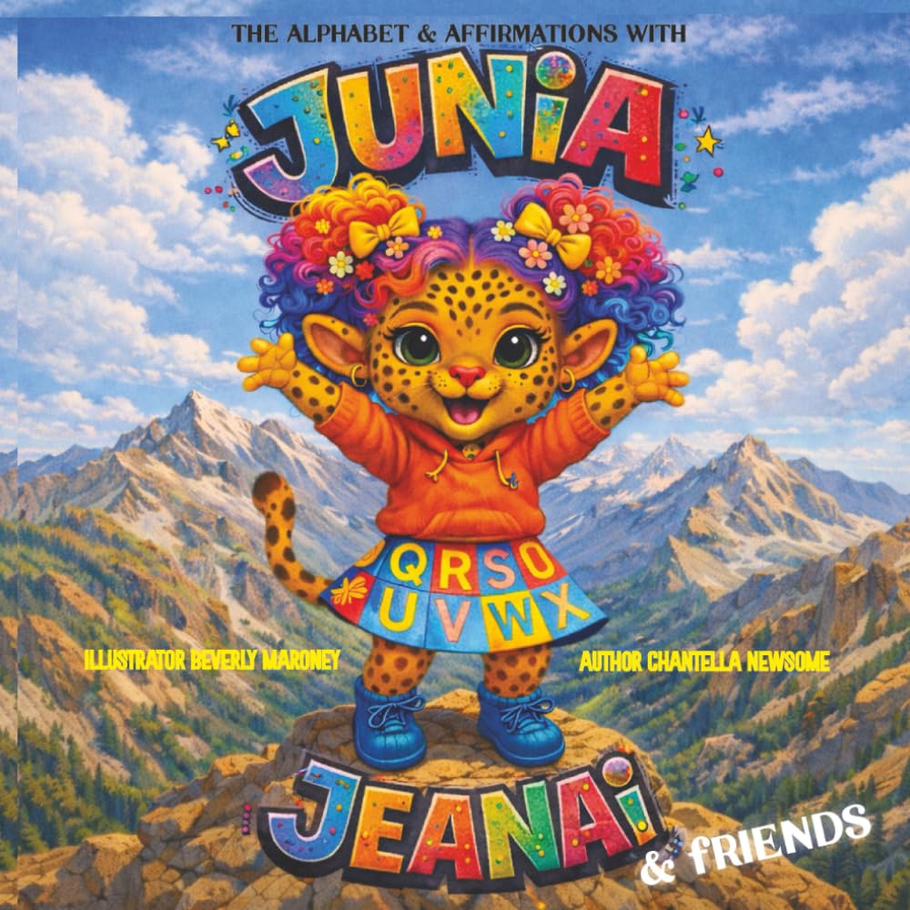 tinasbookpromos's tweet image. 🌸Alphabet and Affirmations with JUNIA-JEANAI and Friends is a faith based alphabet book that not only displays the alphabet but builds confidence and self worth through scripture!

Available from Amazon

a.co/d/09PRI7da

#childrensbook #education #scripture #affirmations