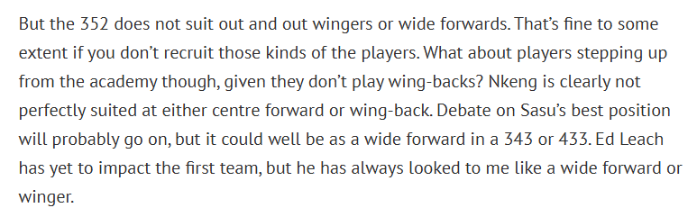 EdHewison's tweet photo. @PloughLaneByNum Great blog! Agree with everything. This part, in particular.

The Huddersfield game was a throwaway one, but Nkeng &amp; Sasu at wingback still doesn't sit right with me. JJ tried Jennings there in pre-season too!

Having Seddon at LCB v Huddersfield also annoyed me, and didn't work. https://t.co/HKGrb2aMQS