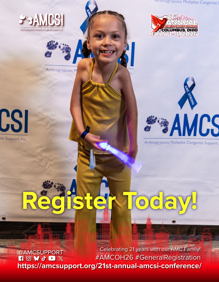 🎟️ Ticket Tuesday

ONLY 57 days. Columbus!

Send this to someone who should be there💙

Columbus, July 1–4
amcsupport.org/21st-annual-am…

#AMCOH26 #AMCCommunity #DisabilityCommunity